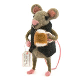 Ratón con Tarro de Cerveza